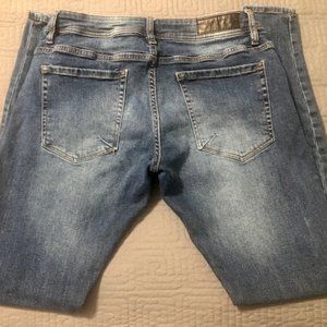 Mens YOUNGLA Los Angeles Skinny Jeans